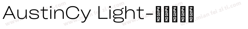 AustinCy Light字体转换